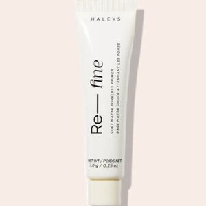 New Haley’s Refine Soft Matte Poreless Primer